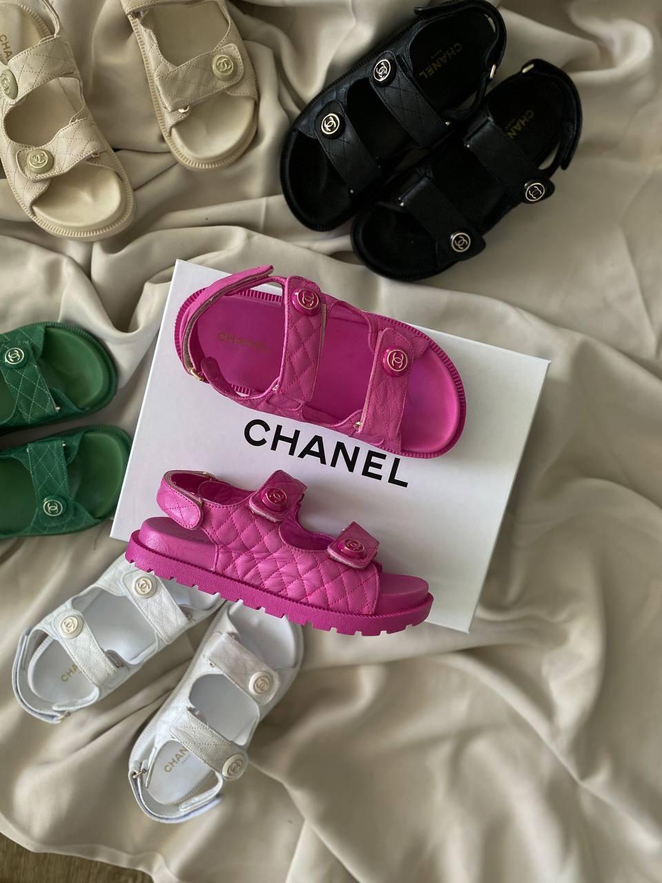 Chanel Sandal Pink Premiun