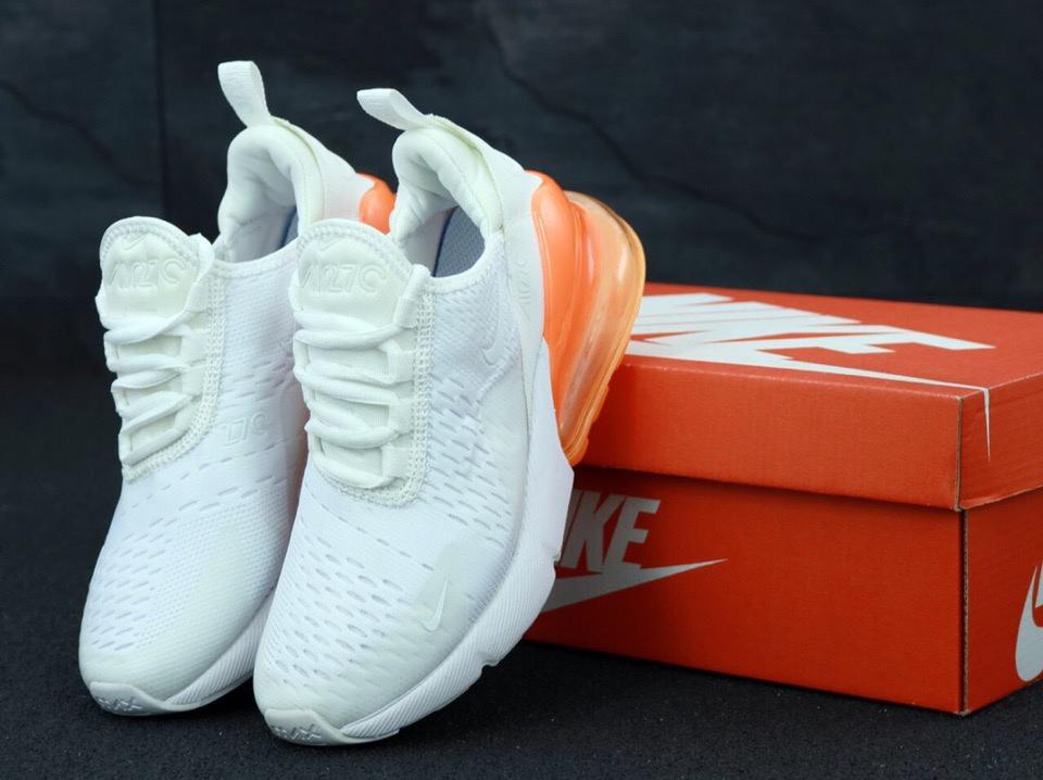 Nike Air Max 270 White Orange