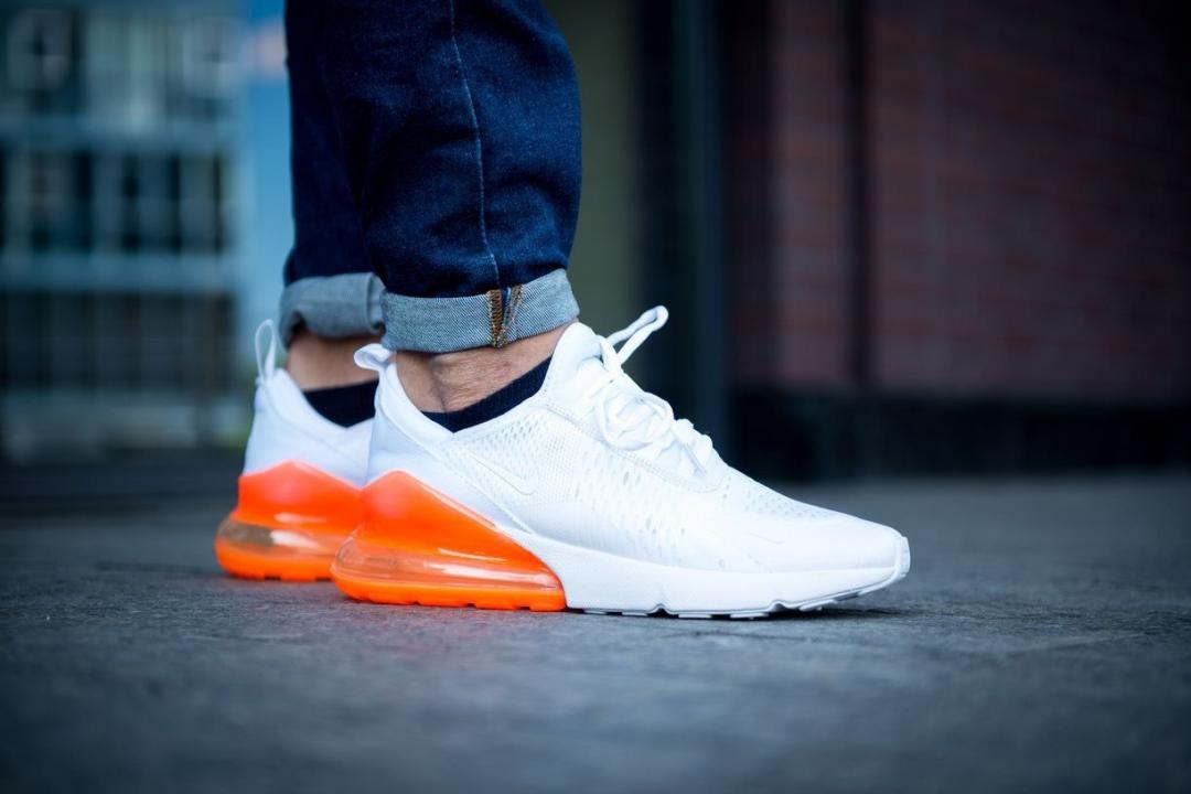 Nike Air Max 270 White Orange