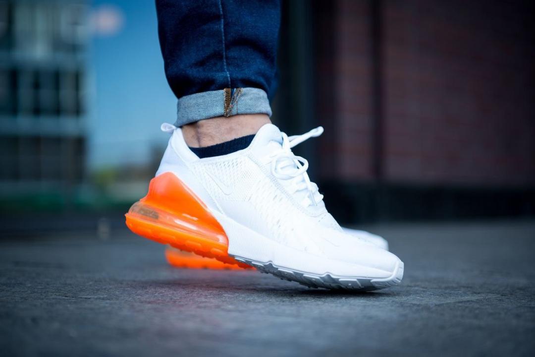 Nike Air Max 270 White Orange