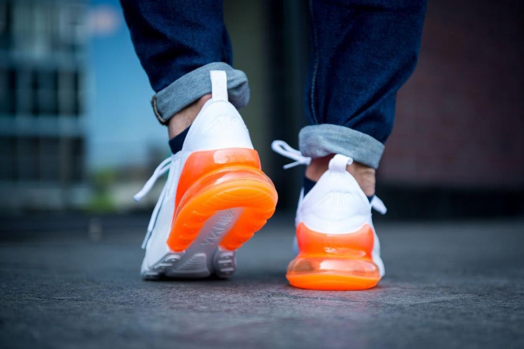 Nike Air Max 270 White Orange