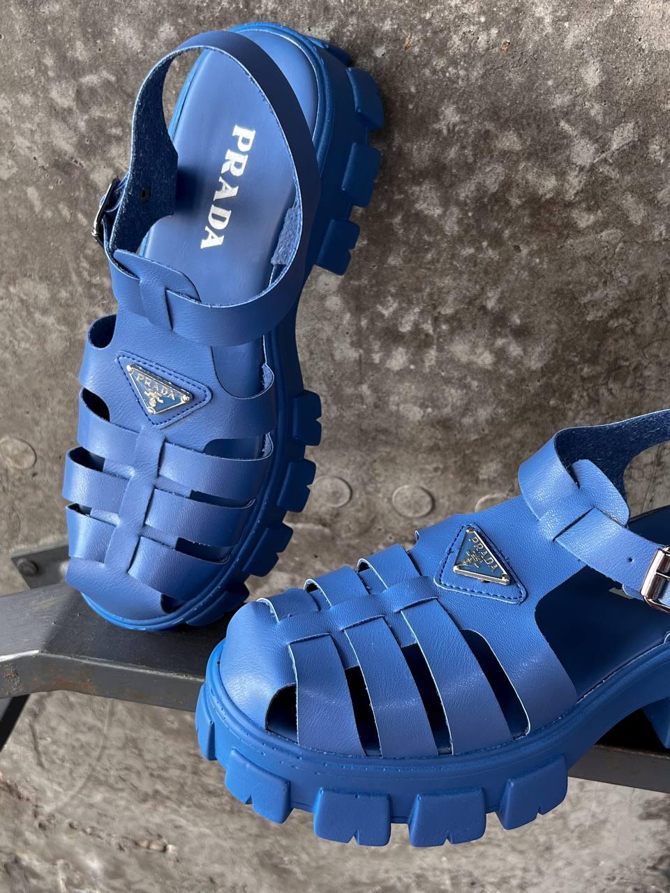 Prada Monolith Blue
