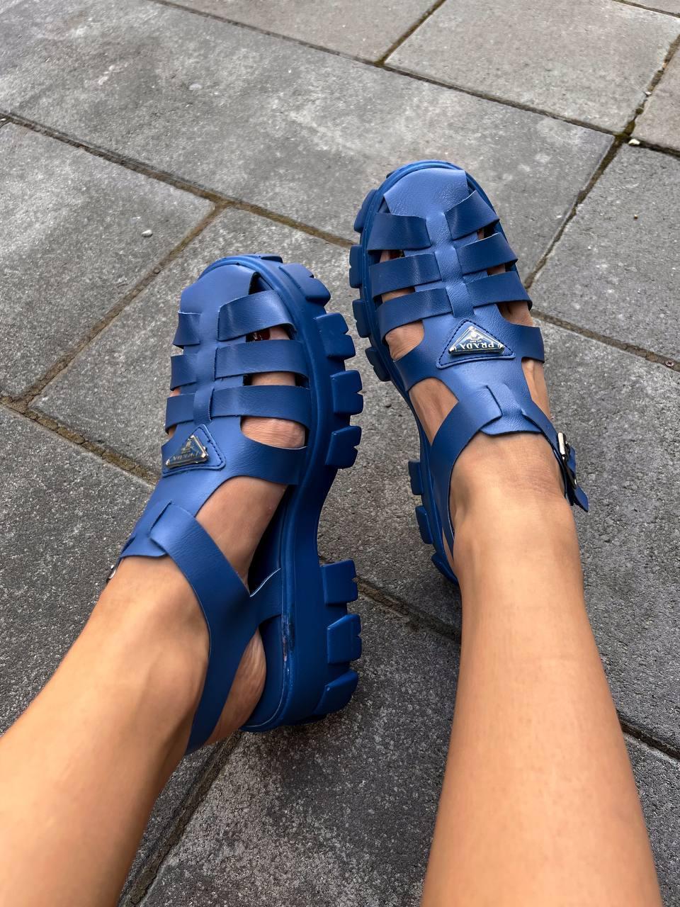 Prada Monolith Blue