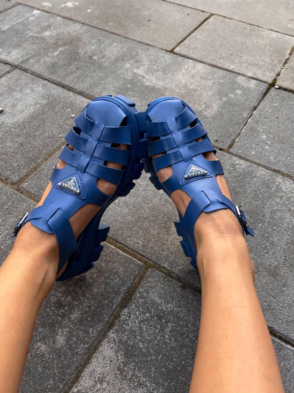 Prada Monolith Blue