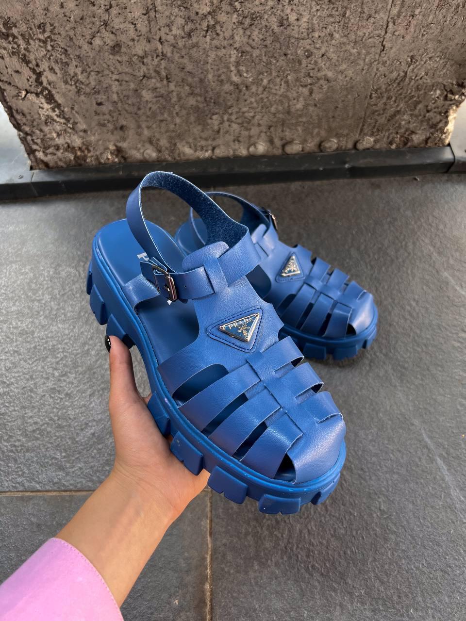 Prada Monolith Blue