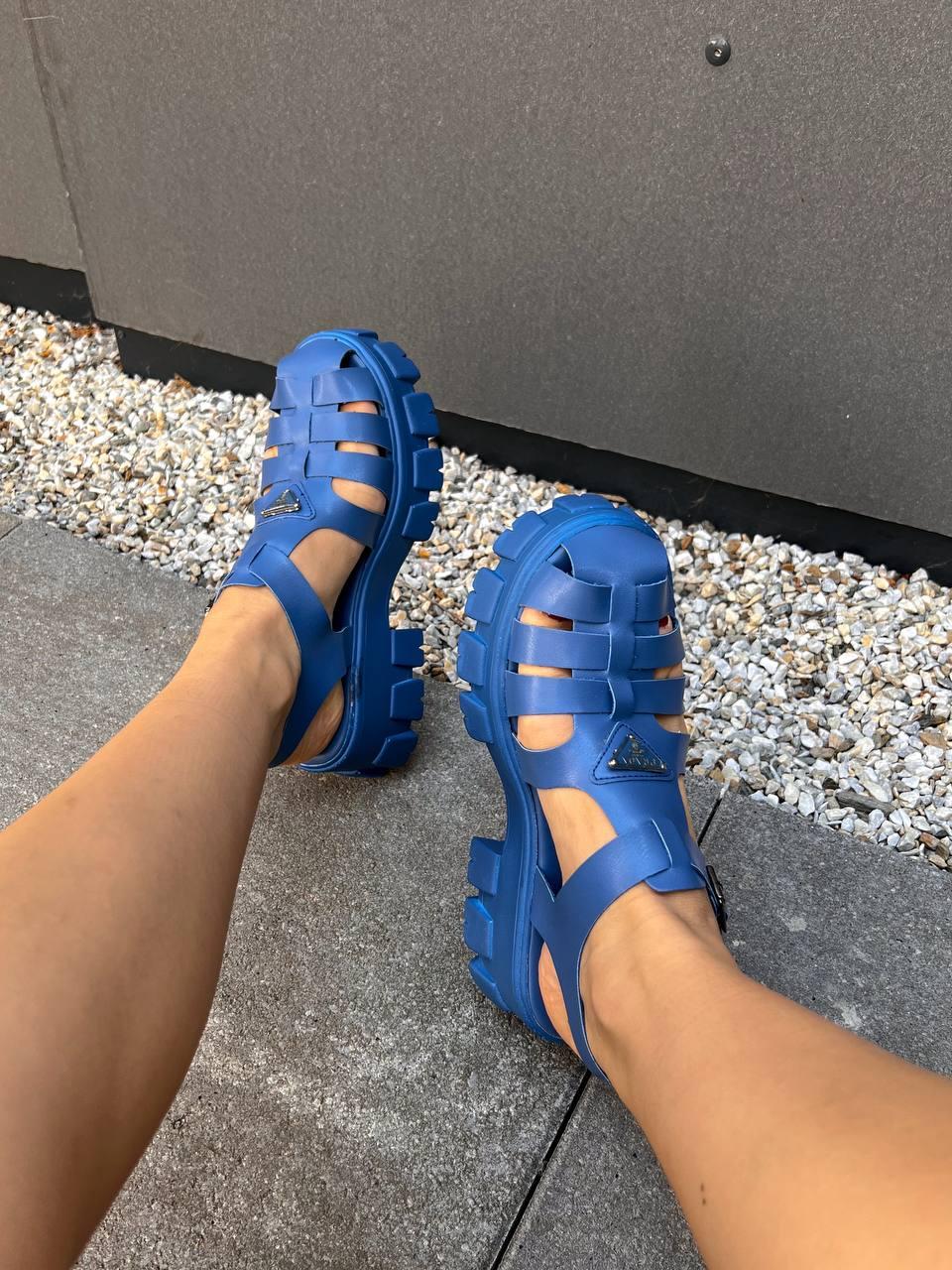Prada Monolith Blue