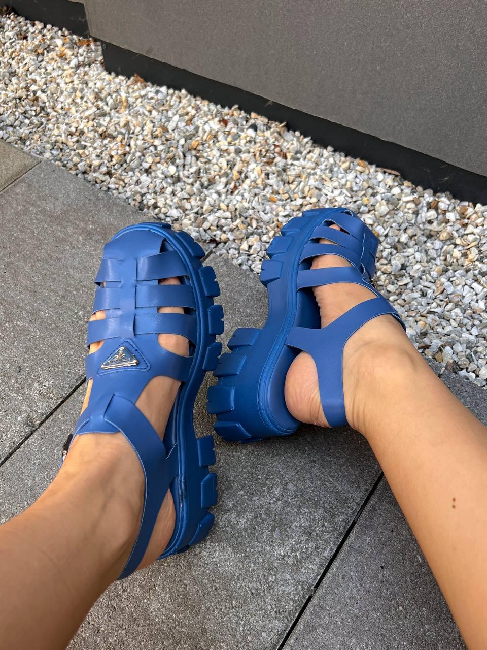 Prada Monolith Blue