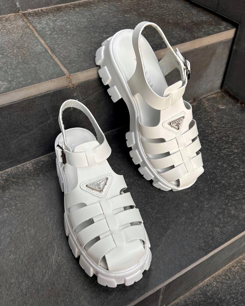 Prada Monolith White