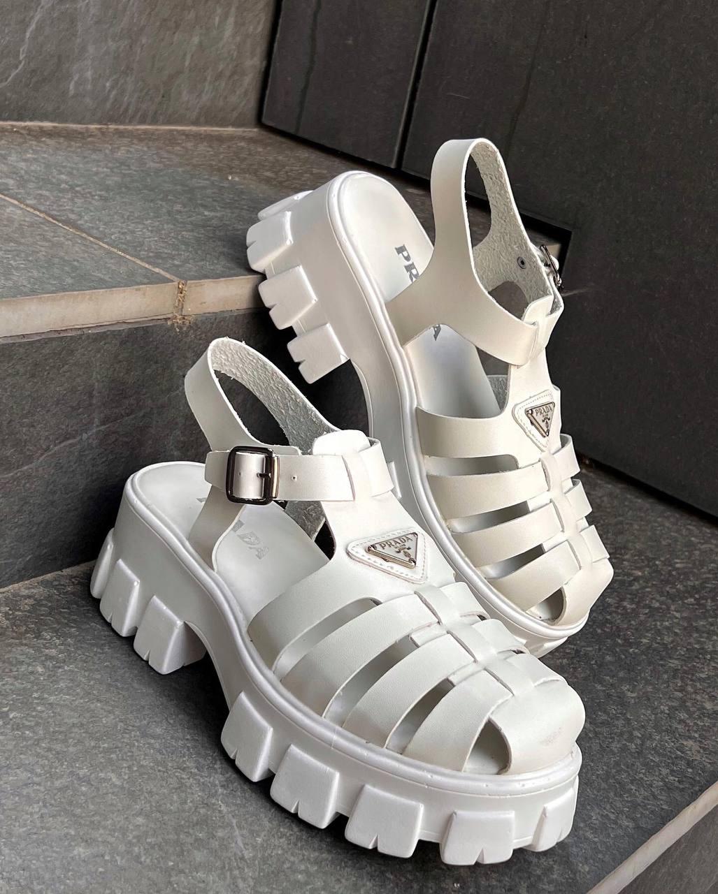 Prada Monolith White