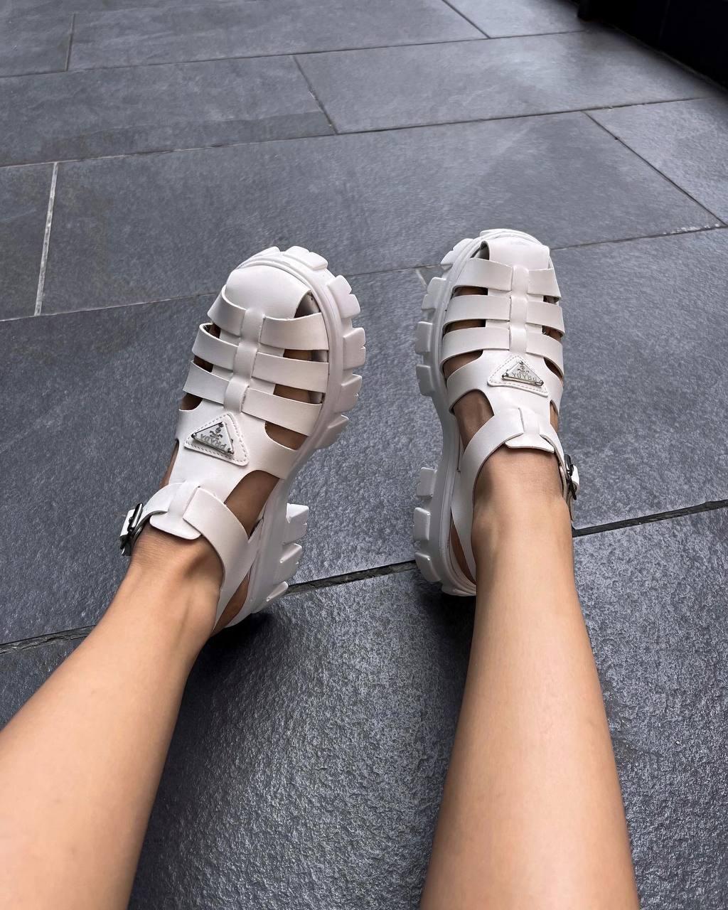 Prada Monolith White