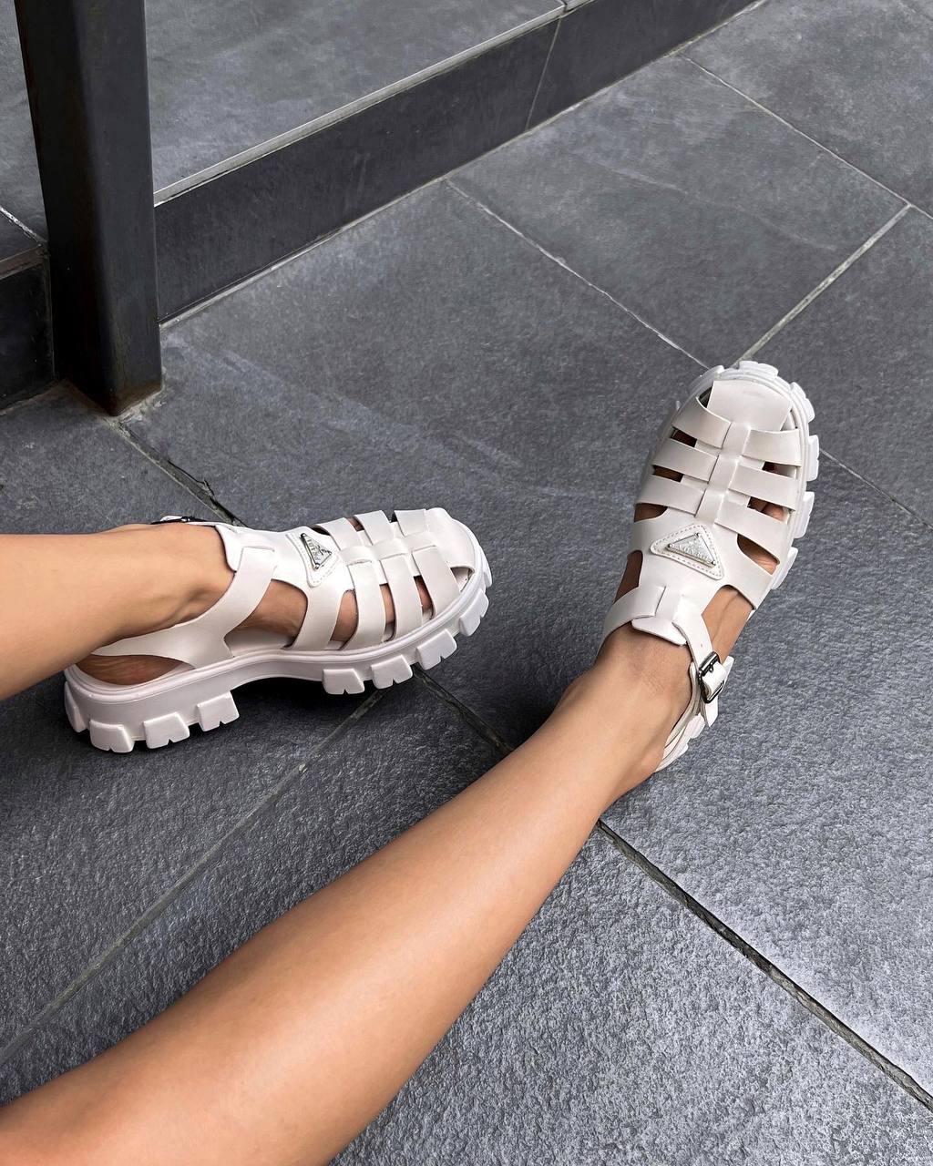 Prada Monolith White