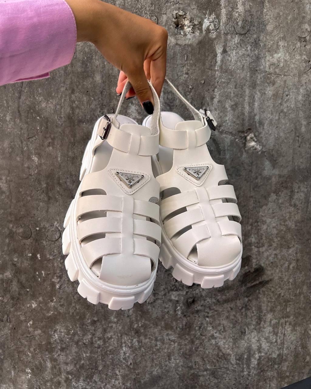 Prada Monolith White
