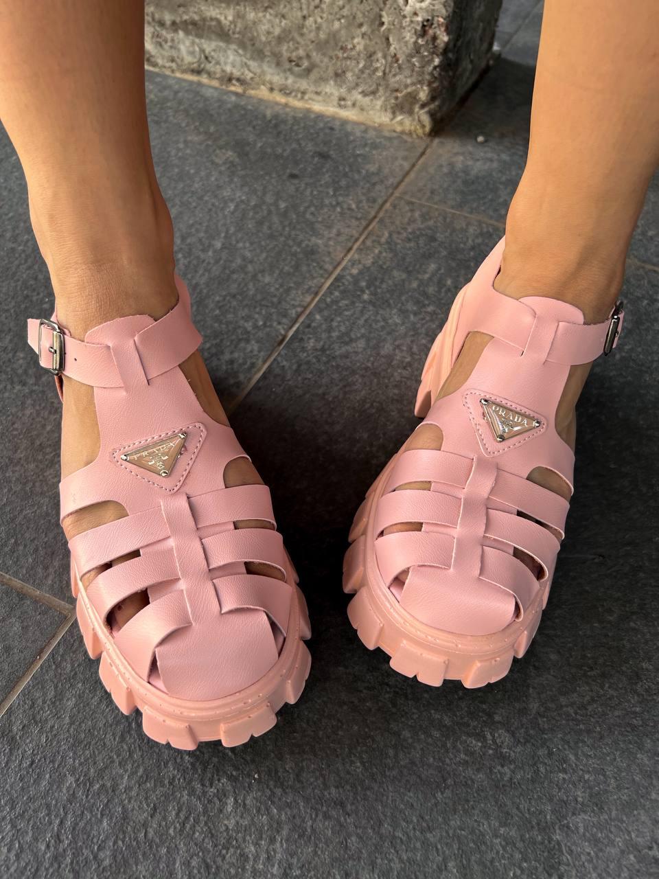 Prada Monolith Pink