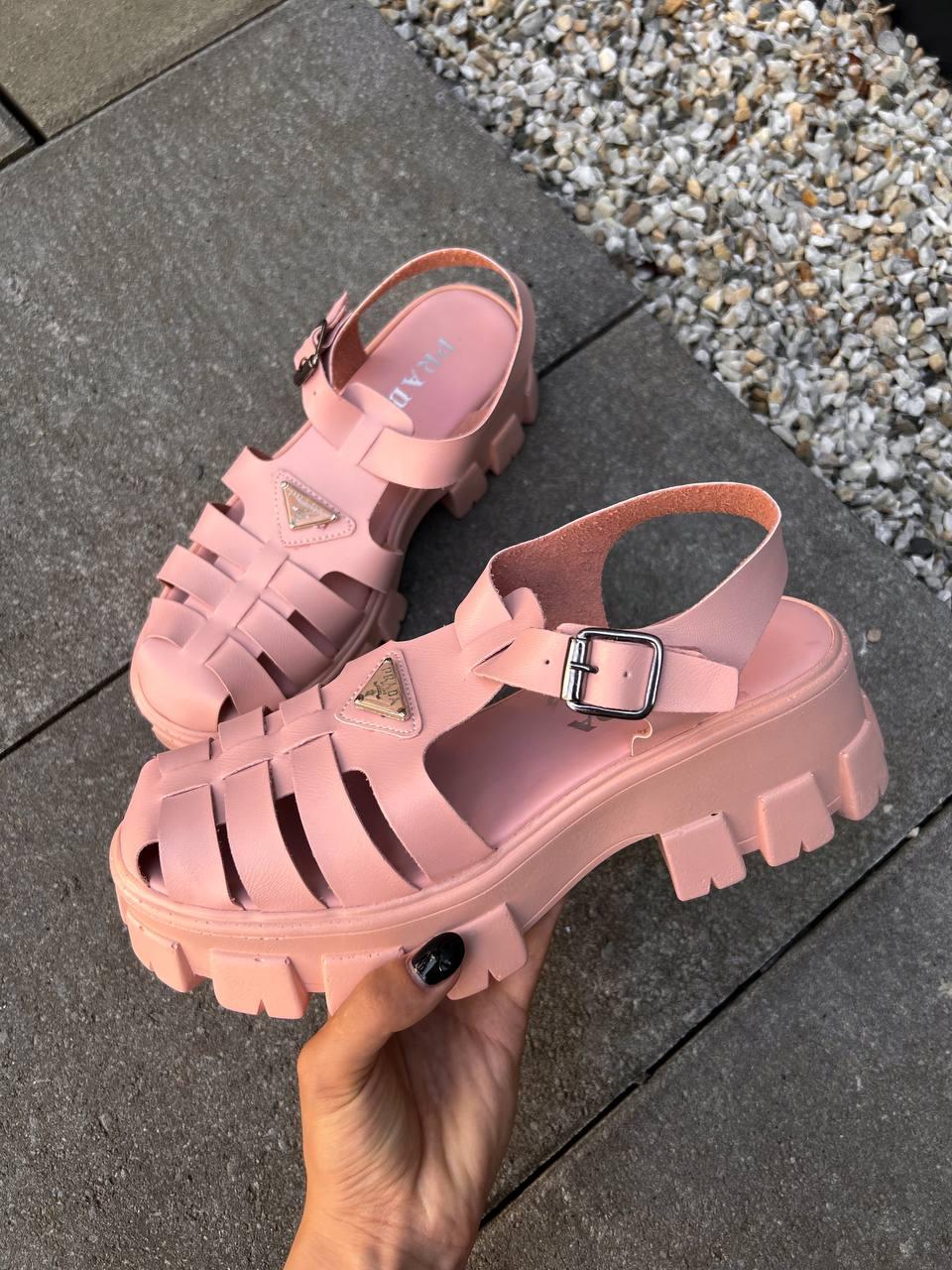 Prada Monolith Pink