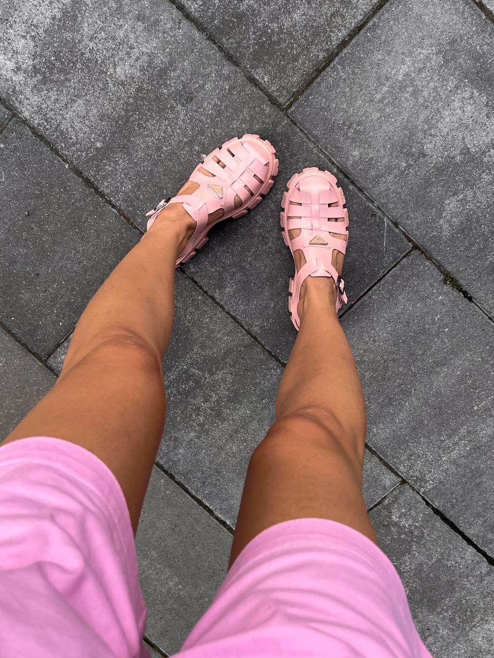 Prada Monolith Pink