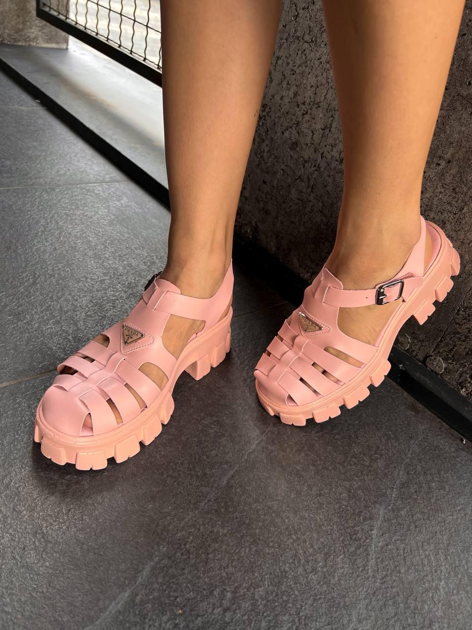 Prada Monolith Pink