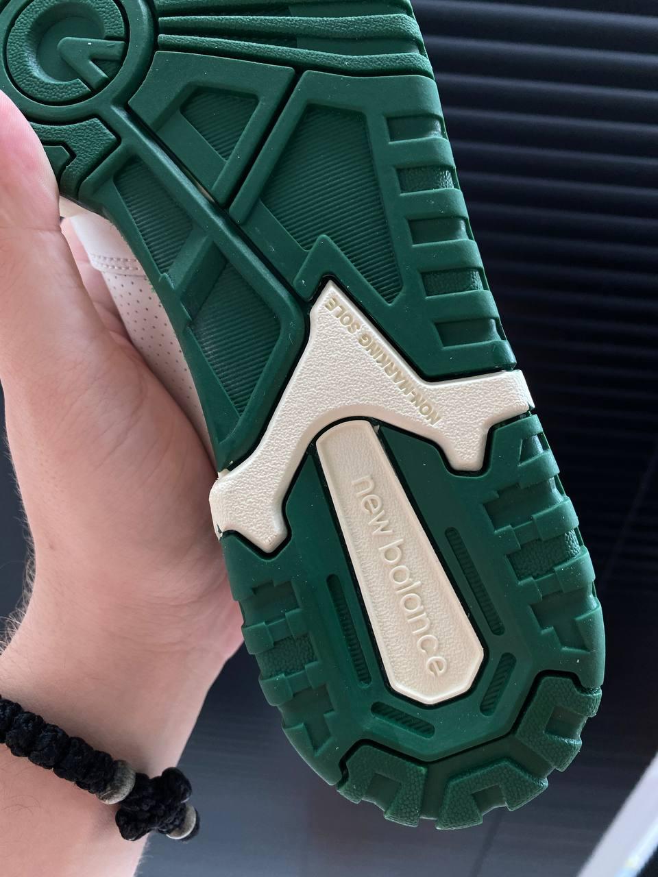 New Balance 550 Green Lether Leon Dore