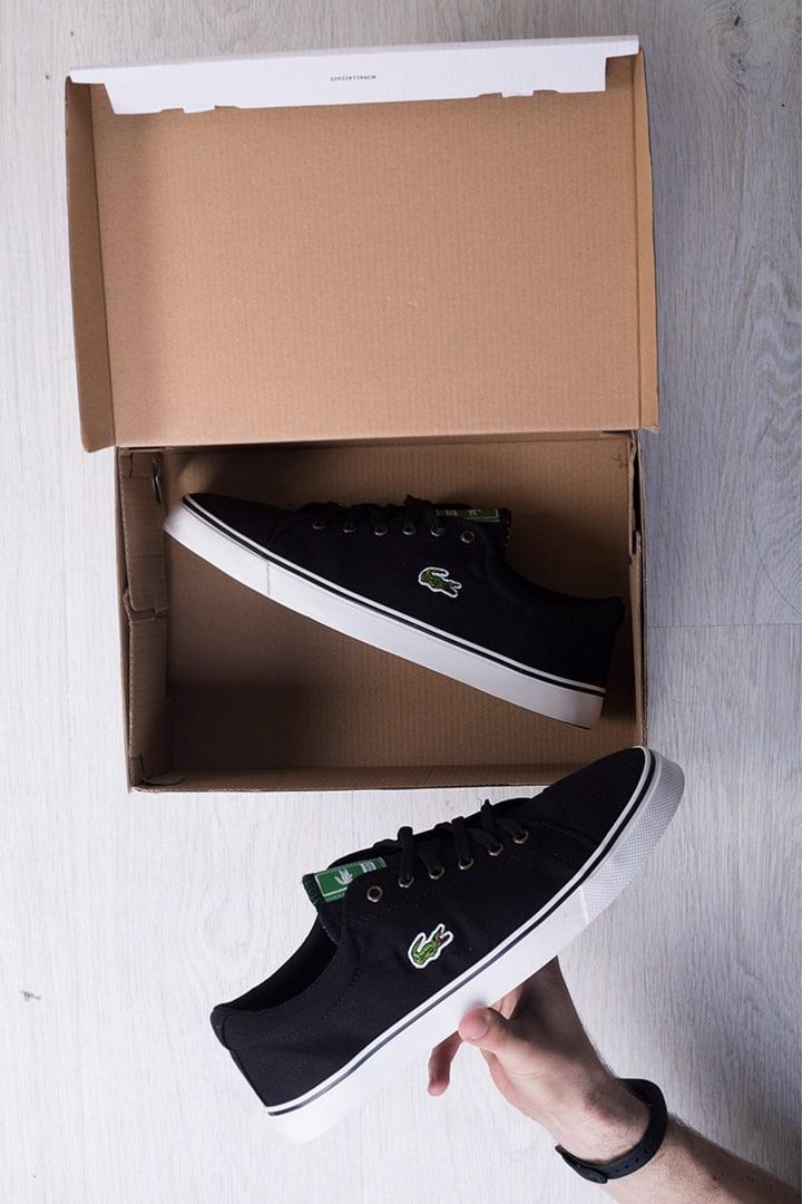 Lacoste Black White