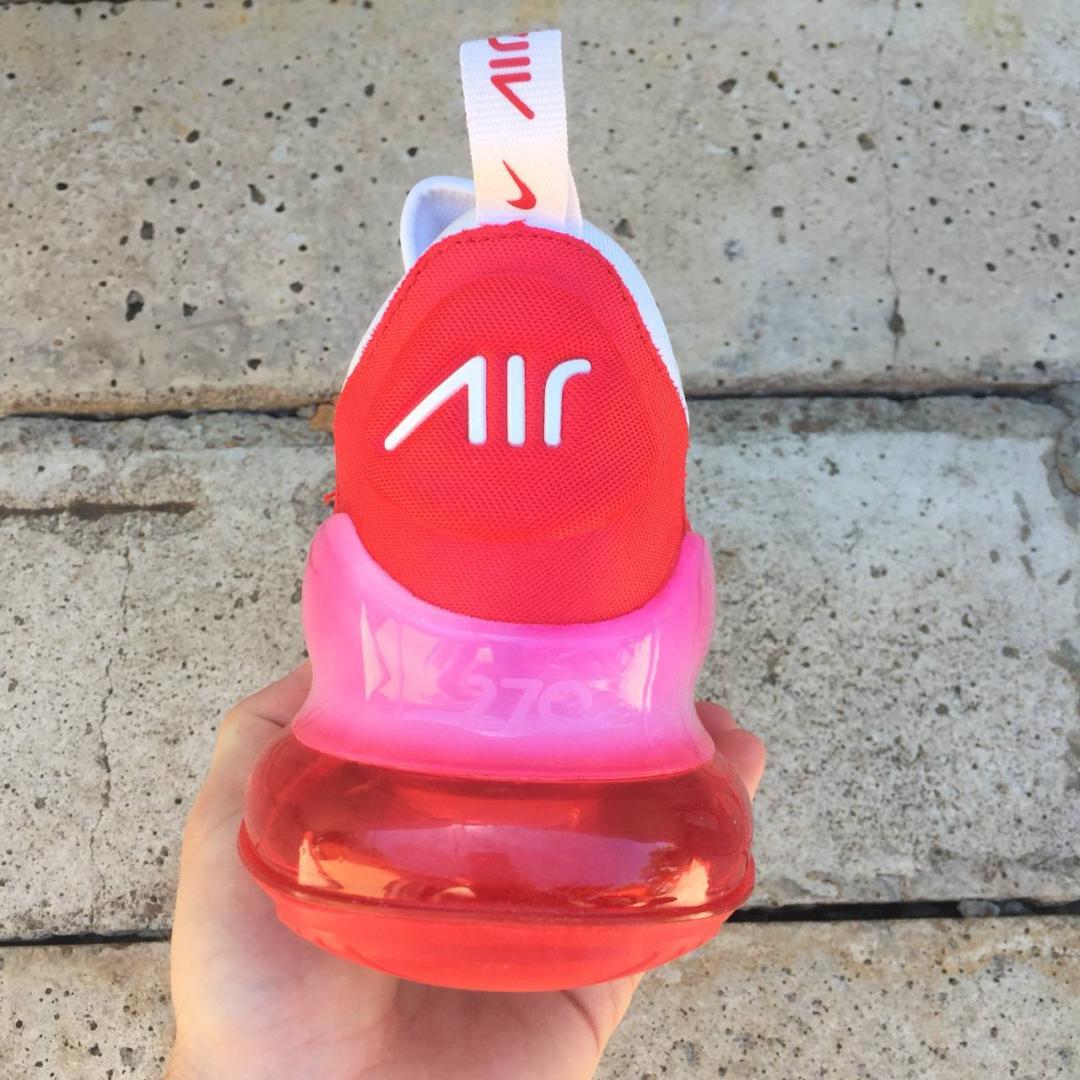 Nike Air Max 270 White Red Pink