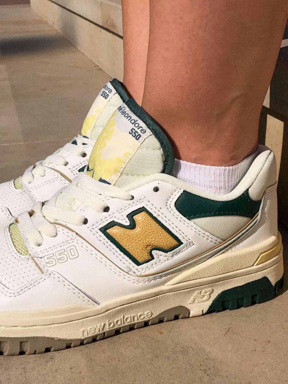 New Balance 550 Aime Leon Dore Natural Green