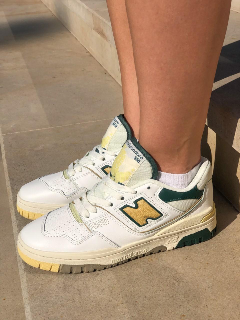 New Balance 550 Aime Leon Dore Natural Green