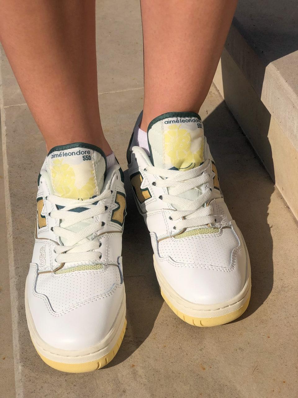 New Balance 550 Aime Leon Dore Natural Green