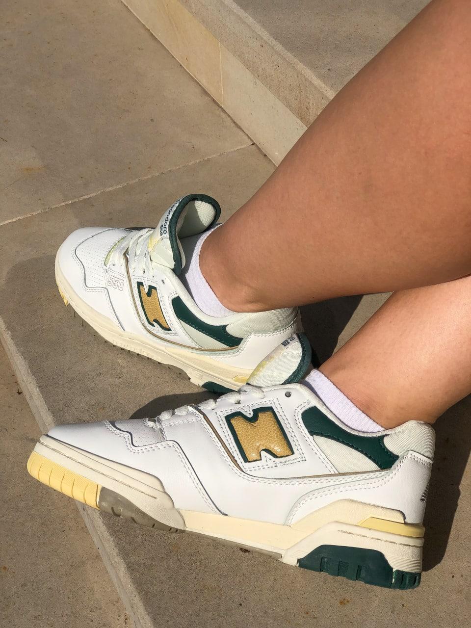 New Balance 550 Aime Leon Dore Natural Green