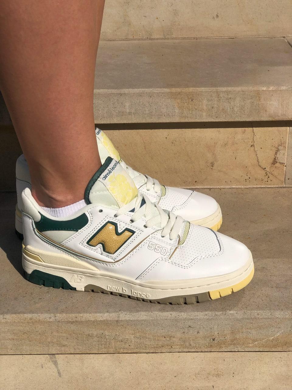New Balance 550 Aime Leon Dore Natural Green