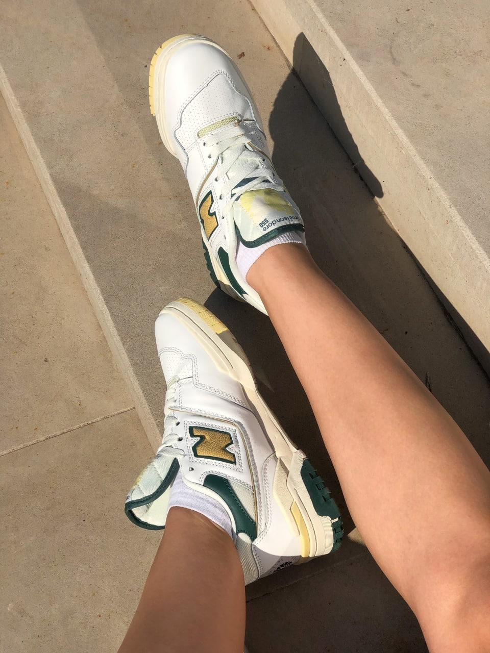 New Balance 550 Aime Leon Dore Natural Green