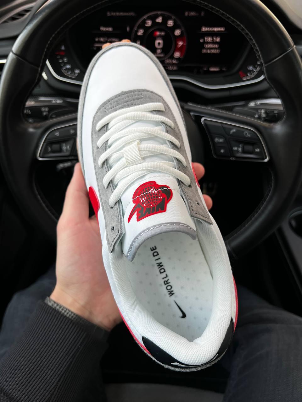 Nike Tailwind White Red