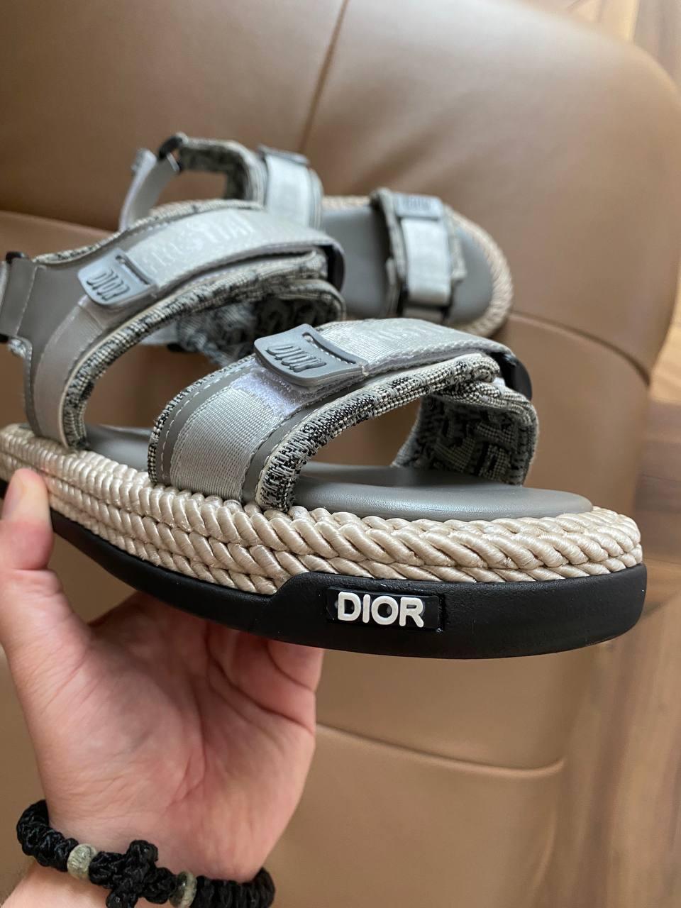Dior Sandals Grey