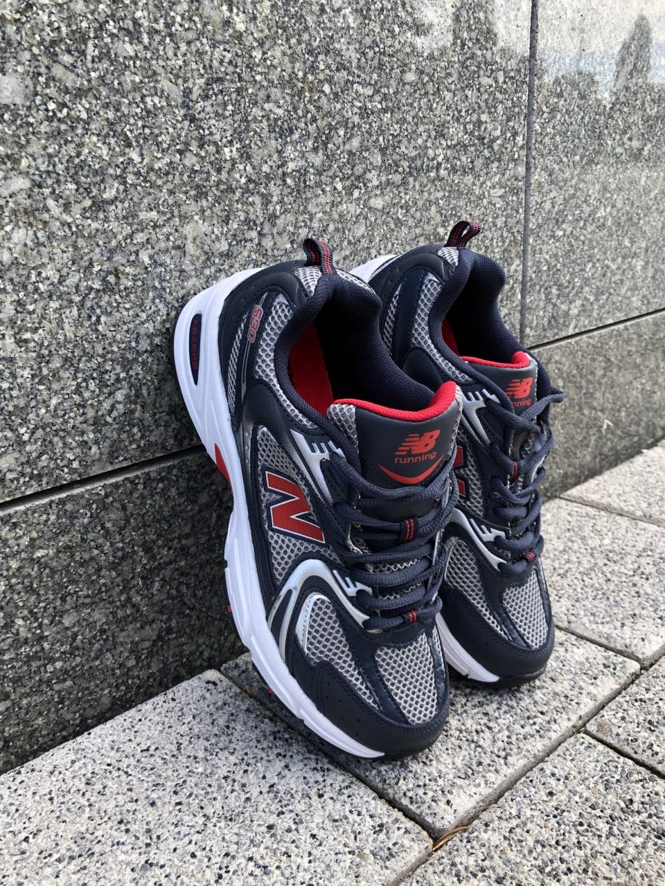 New Balance 530 Navy Grey White Red