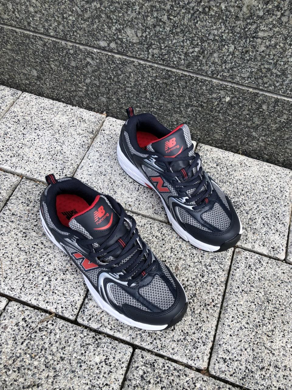 New Balance 530 Navy Grey White Red