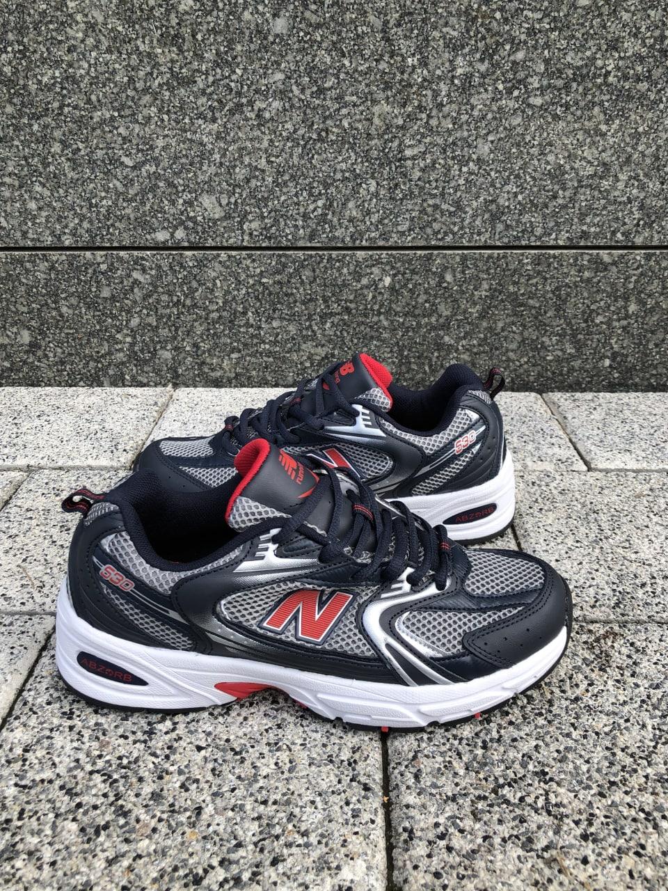 New Balance 530 Navy Grey White Red