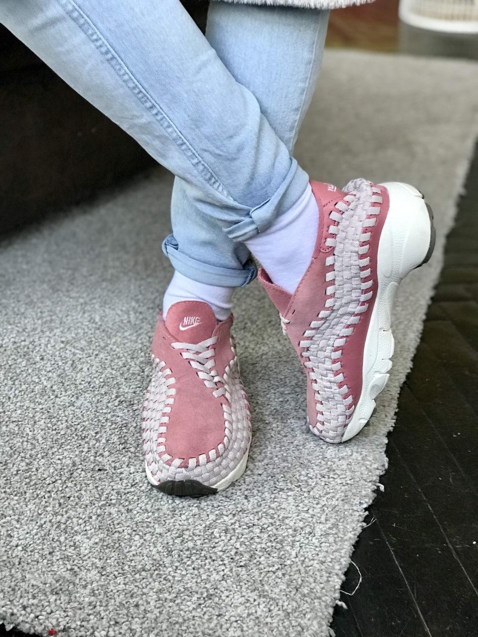 Nike Footscape Woven Pink White