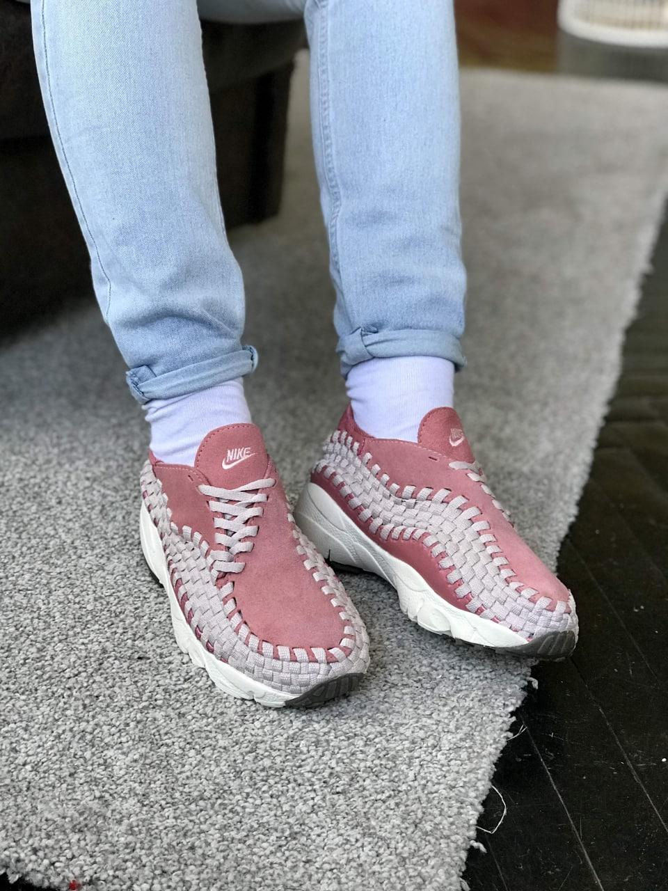 Nike Footscape Woven Pink White