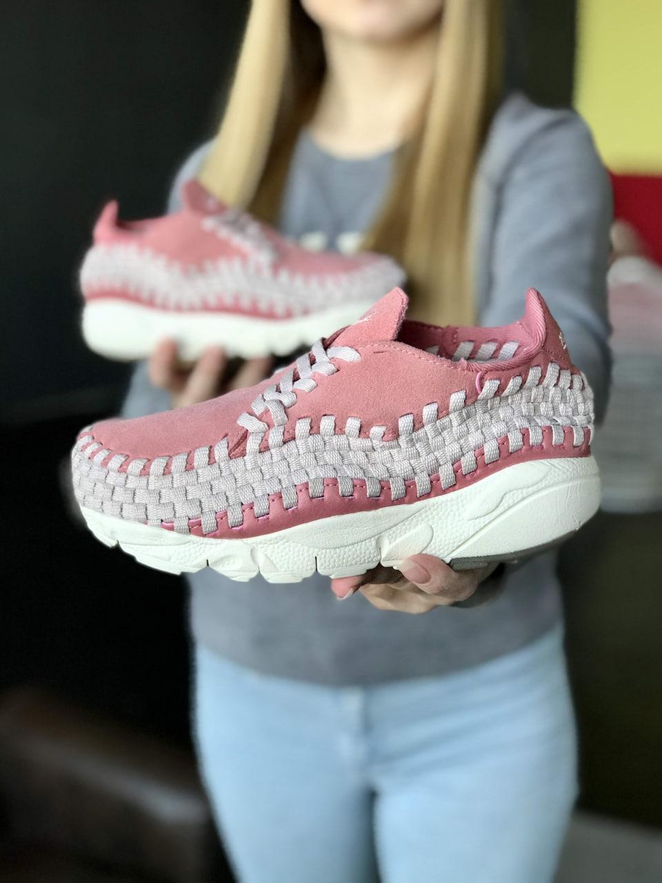 Nike Footscape Woven Pink White