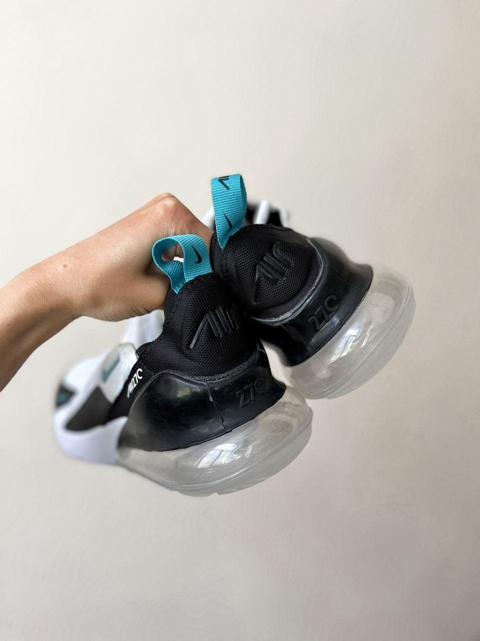 Nike Air Max 270 White Black Blue 5