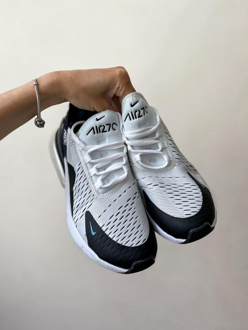 Nike Air Max 270 White Black Blue 5