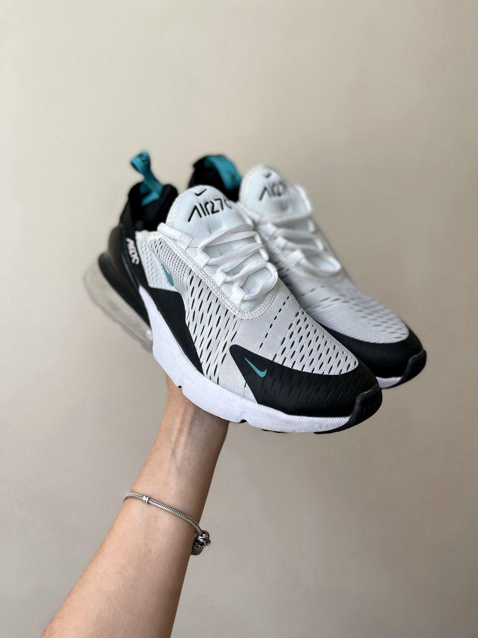 Nike Air Max 270 White Black Blue 5