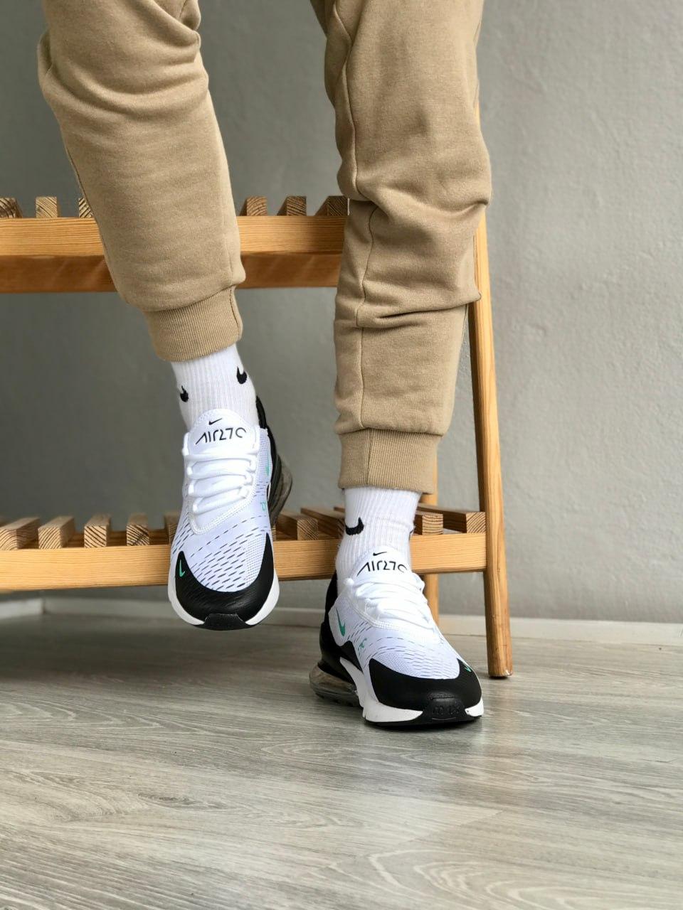 Nike Air Max 270 White Black Blue 5