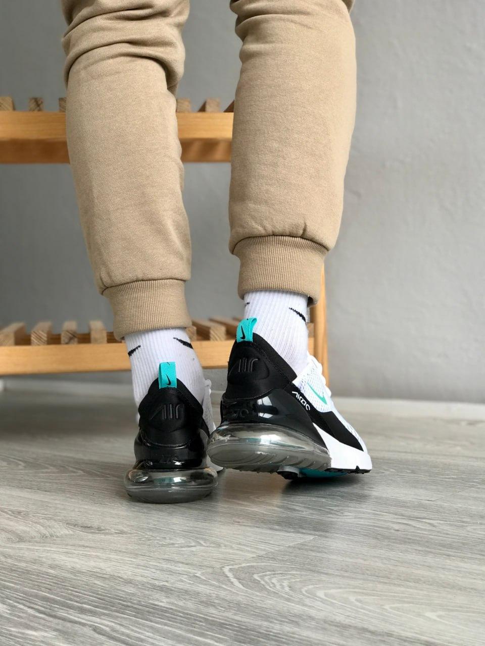 Nike Air Max 270 White Black Blue 5