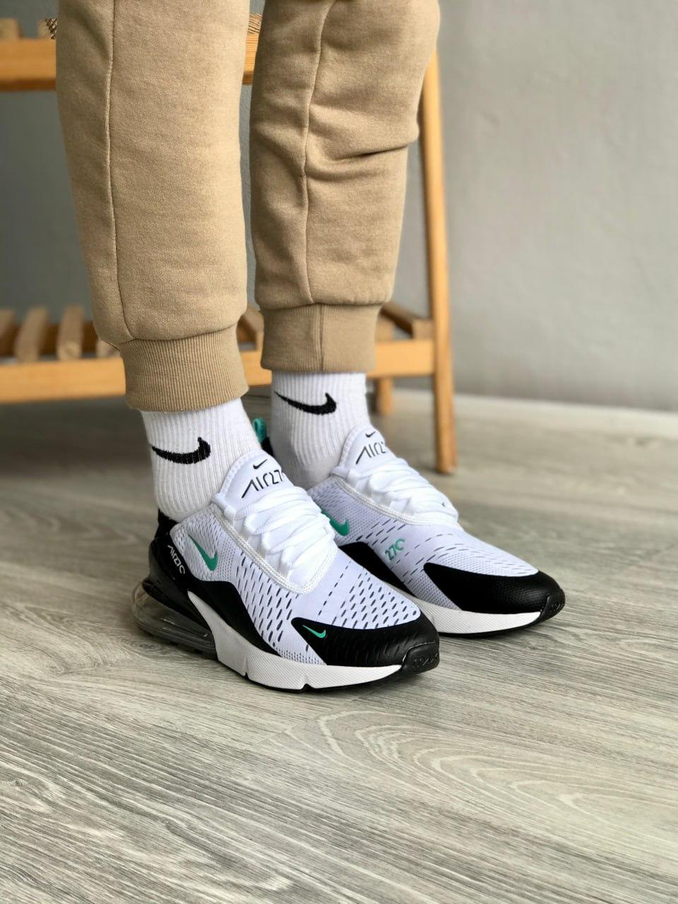 Nike Air Max 270 White Black Blue 5