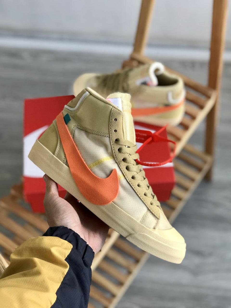 Nike Blazer Mid x OFF WHITE Orange