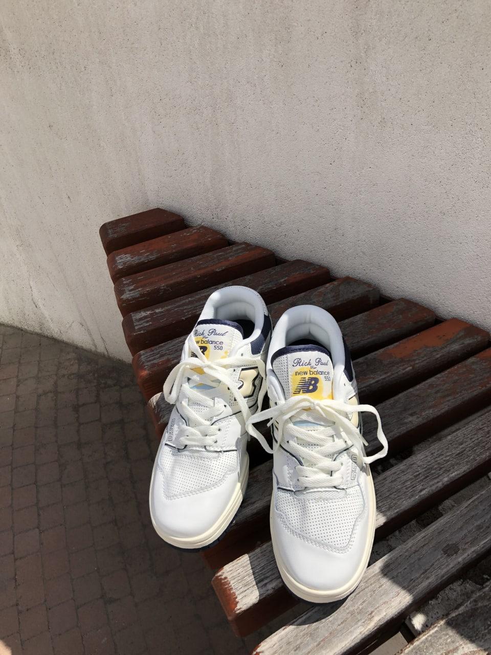 New Balance 550 x Rich Paul Cream