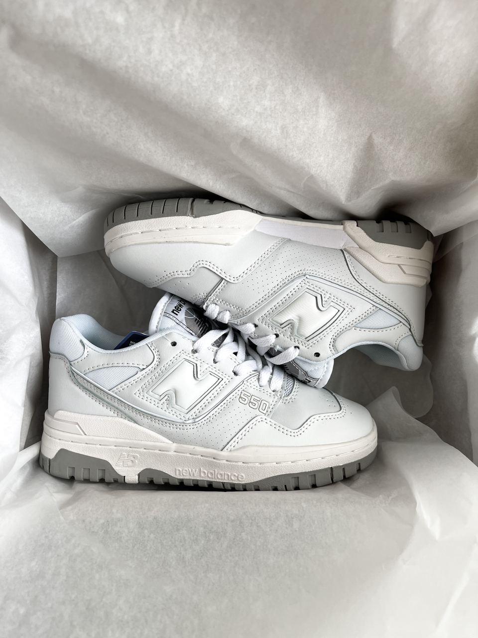 New Balance 550 White Grey v2