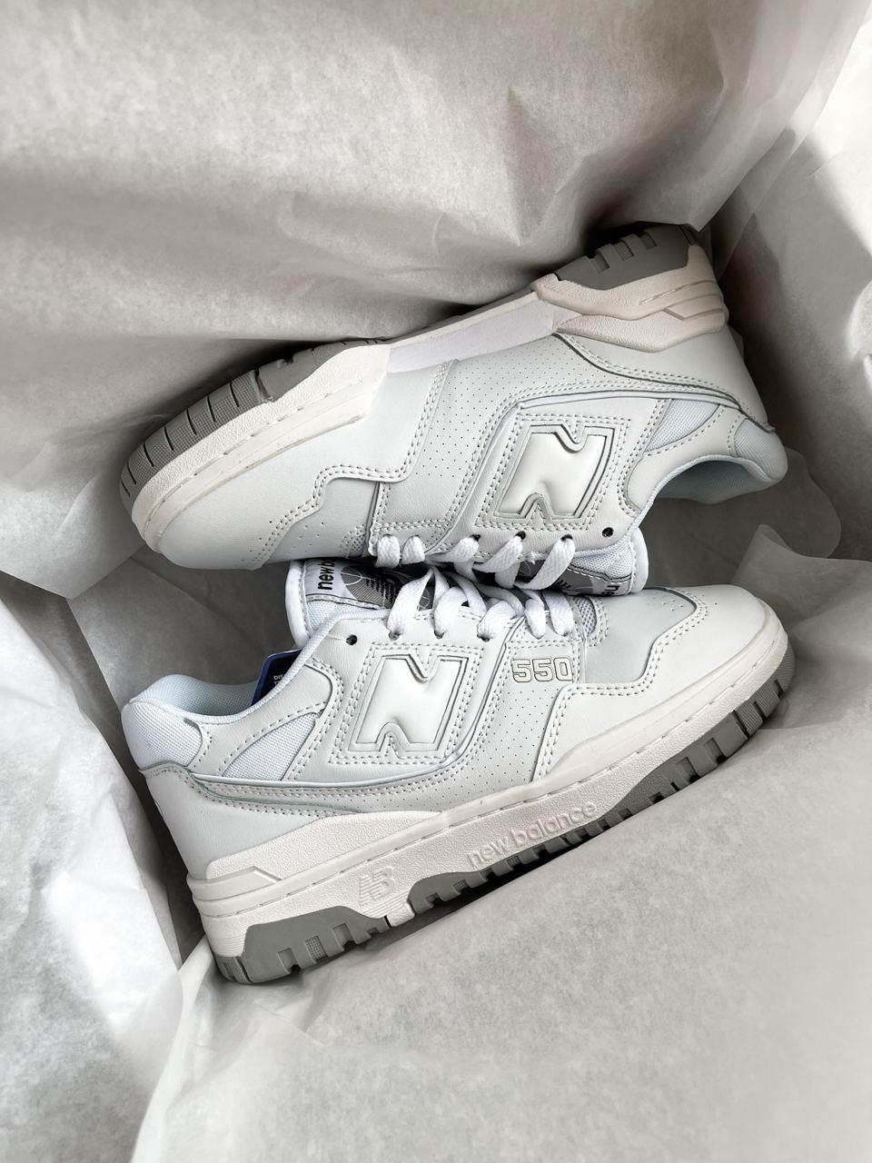 New Balance 550 White Grey v2