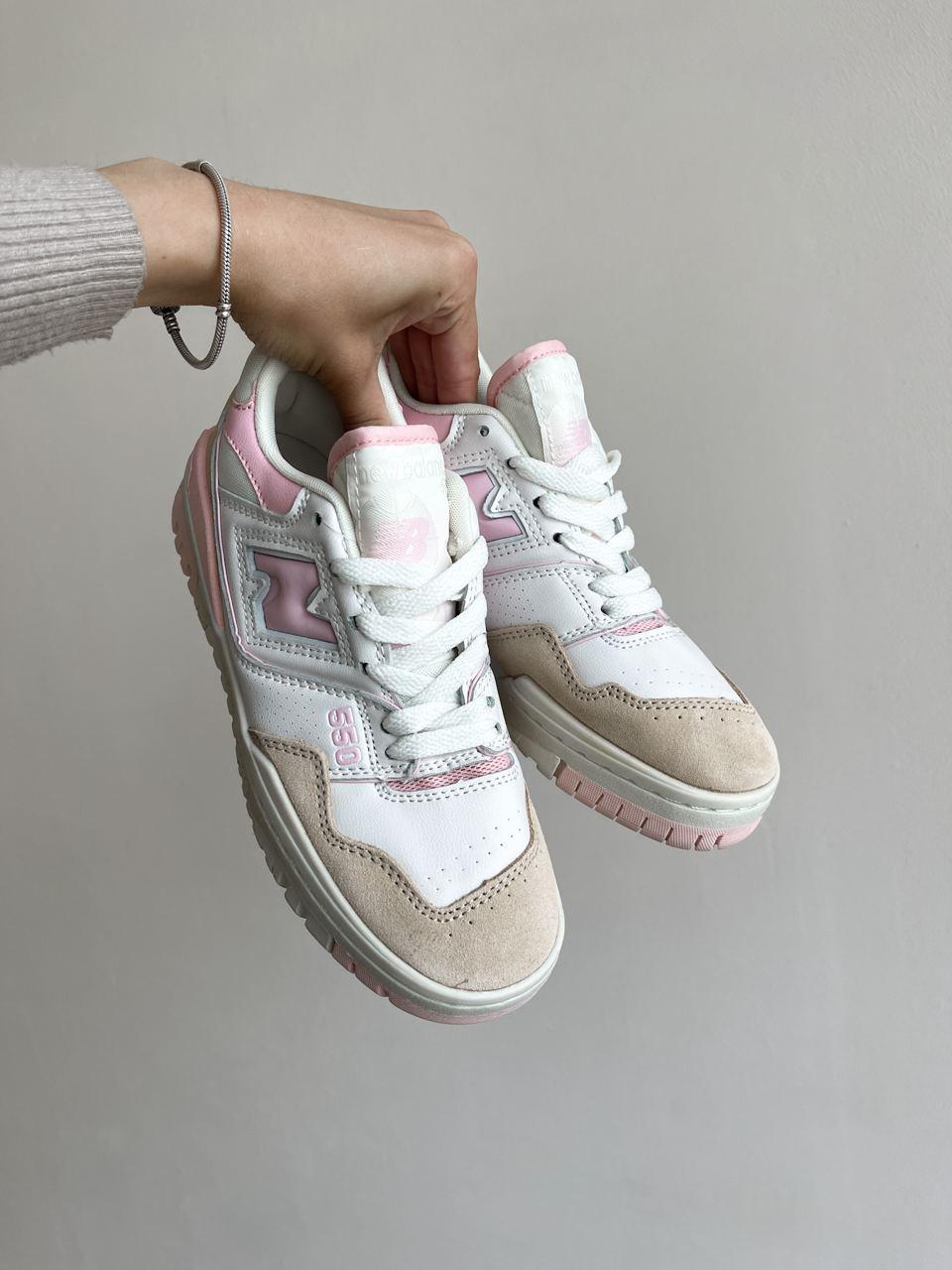 New Balance 550 White Pink