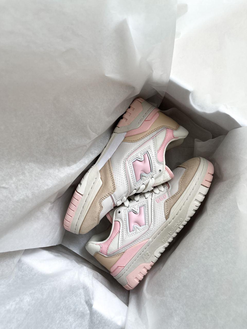 New Balance 550 White Pink