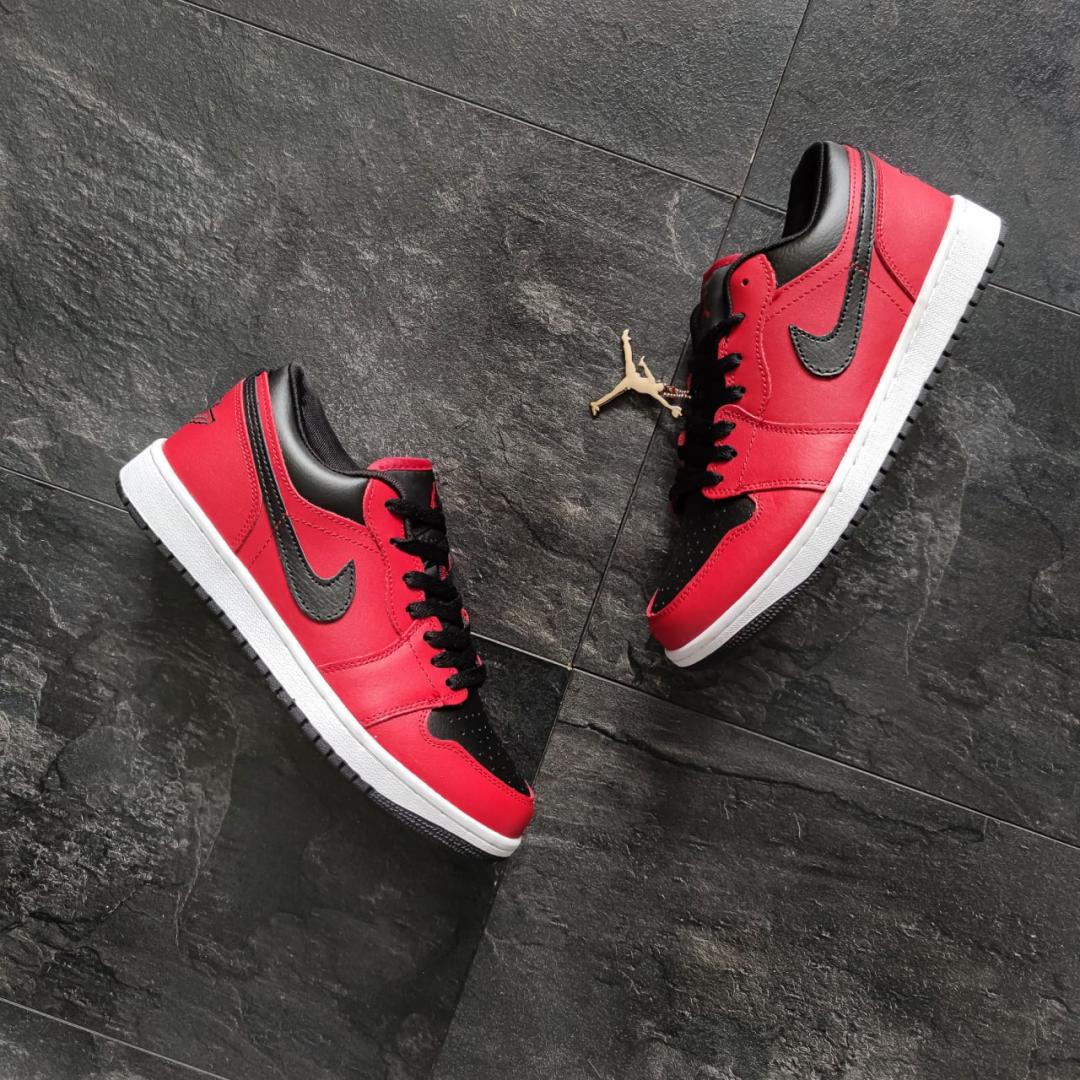 Nike Air Jordan Low Red Black Logo